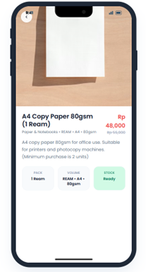 Mobile App Salesman Interface