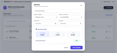 Pricing Discount Engine