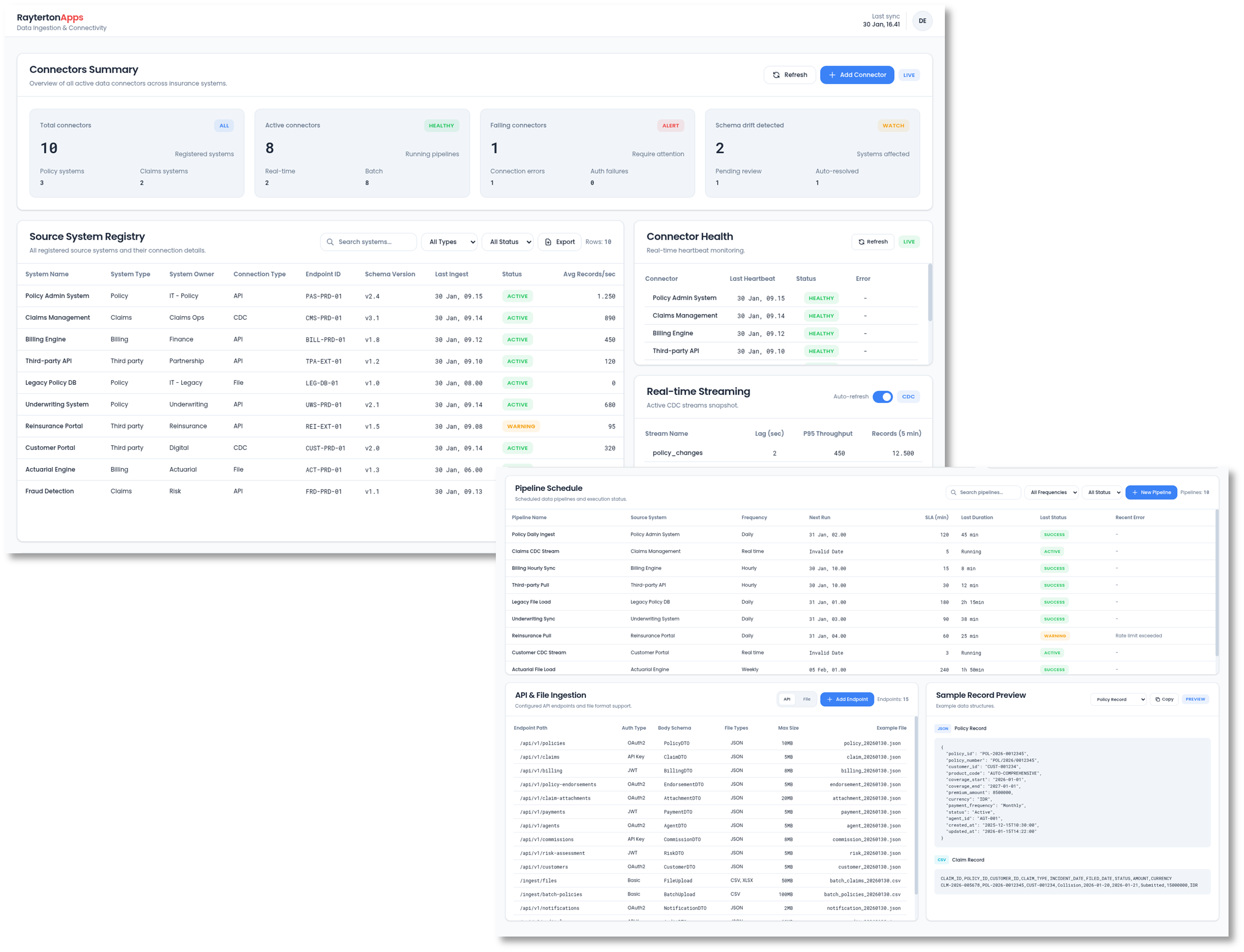 Data Ingestion & Connectivity
