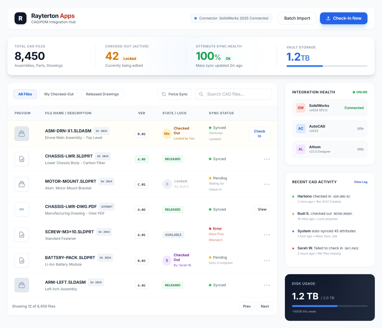 Engineering & Document Hub