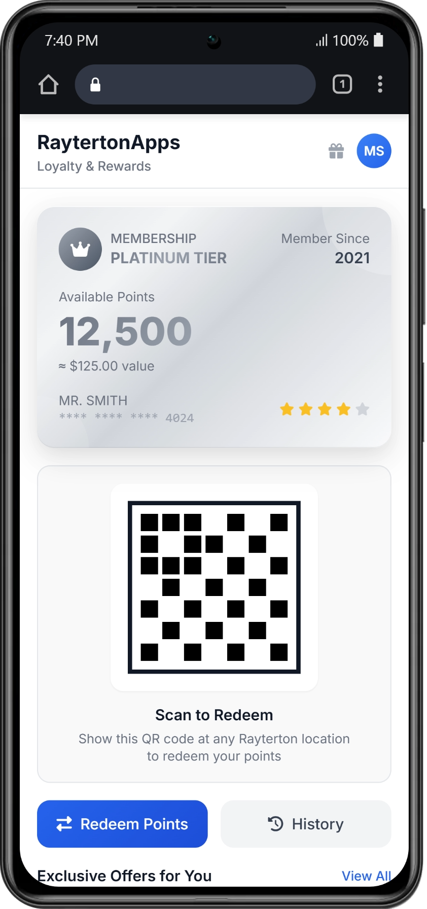 Loyalty, Wallet and Rewards