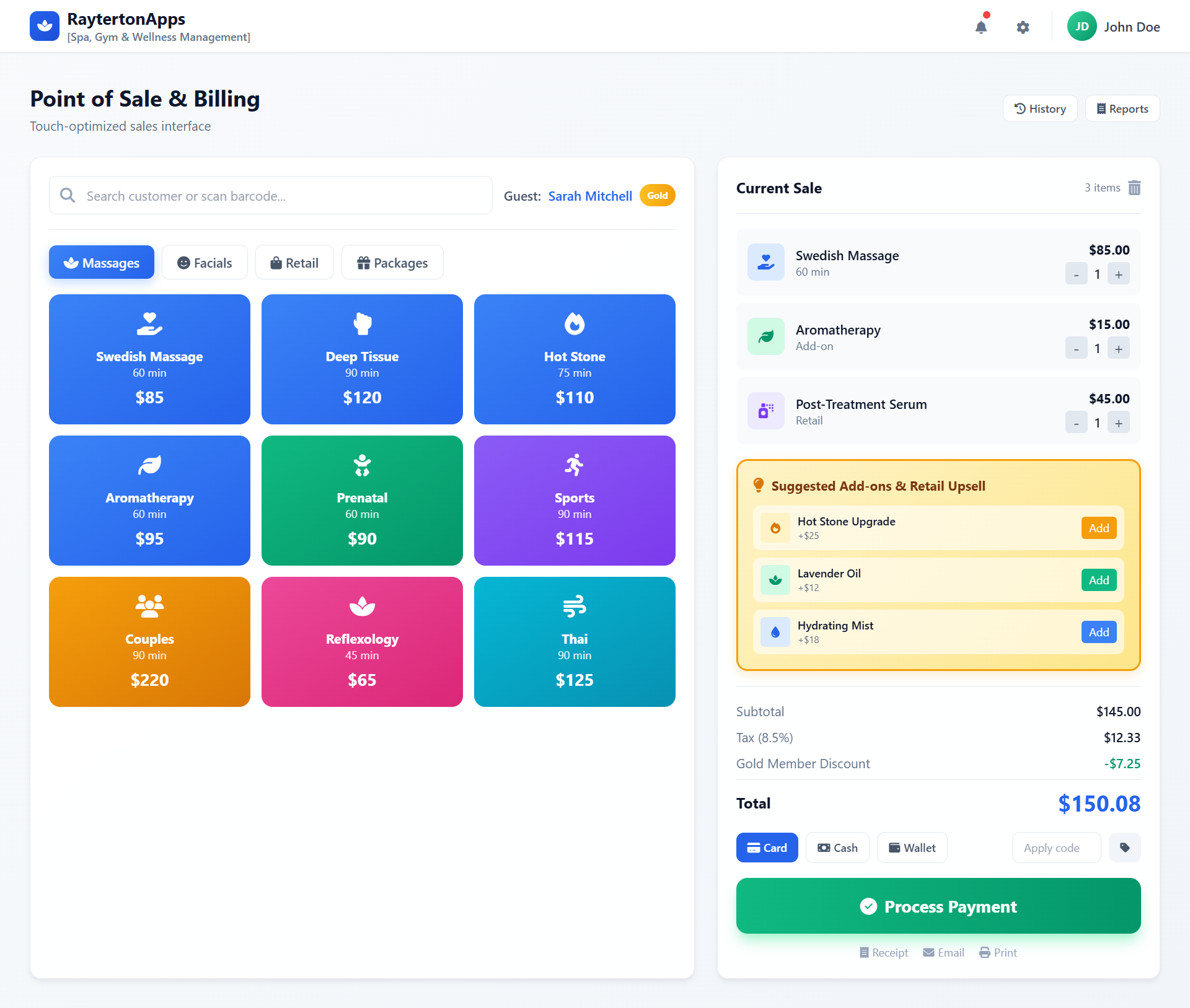 Point of Sale and Billing